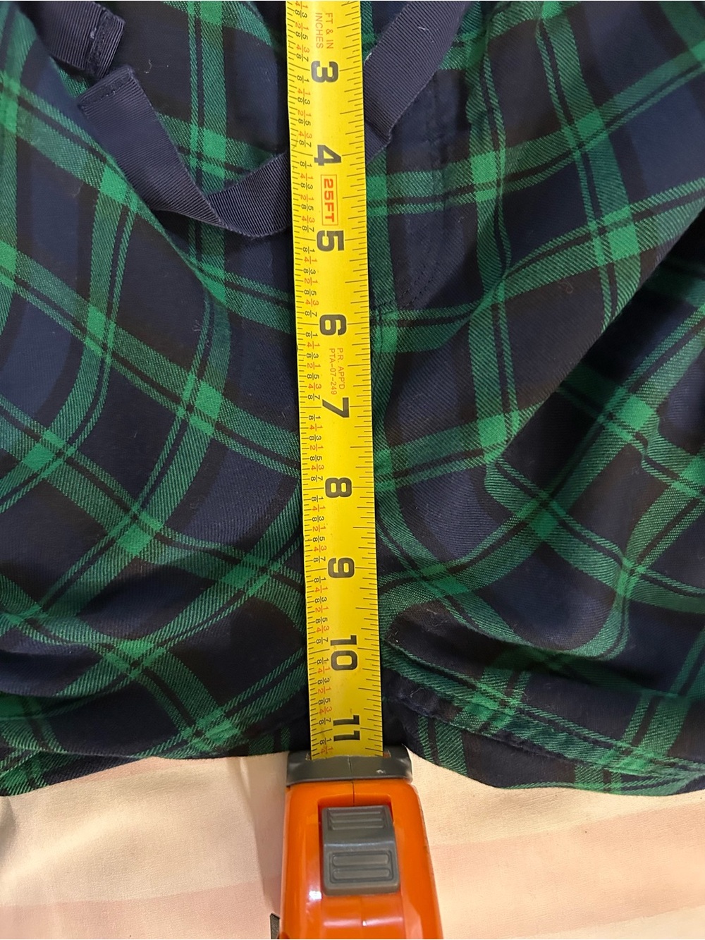 J. Crew Green and Navy Plaid Pajama Pants - Picture 3 of 12